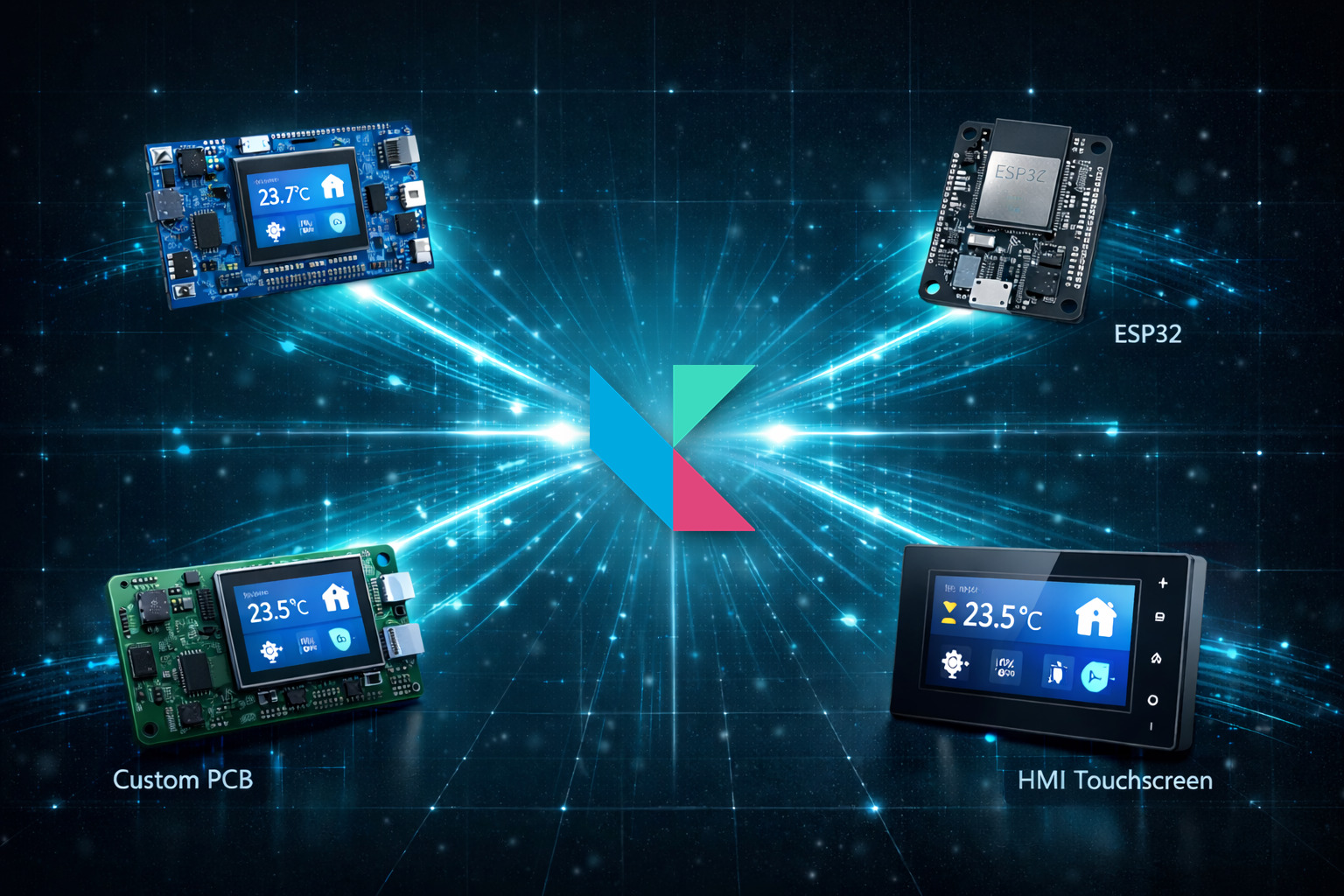 Oktima project deploying to multiple hardware platforms